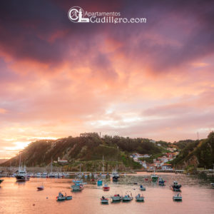 Amanecer en Cudillero, Principado de Asturias Cudillero, muelle, Turismo Asturias, amanecer Vacaciones en Cudillero, Escapadas Cudillero