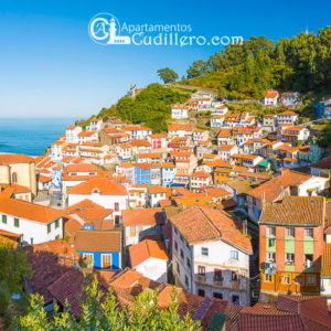 Cudillero Panoramica Mirador de El Picu cudillero, apartamentos cudillero, villa, pueblo de cudillero